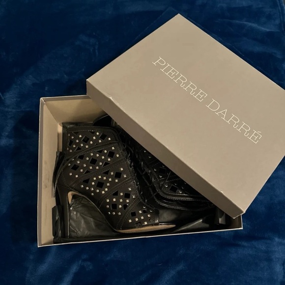 Pierre Darré Heels Black - Women’s 39 (8.5) - Picture 2 of 5
